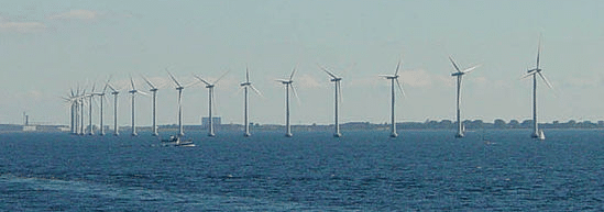 Parc éolien marin danois