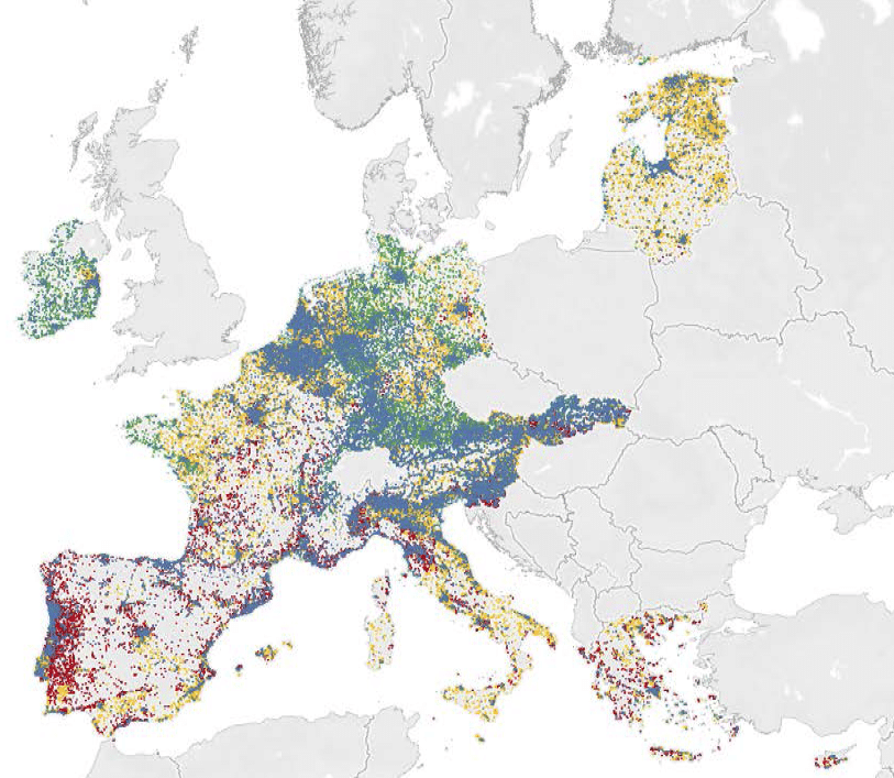 L'Europe des risques climatiques