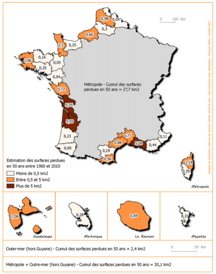 La France qui s'érode