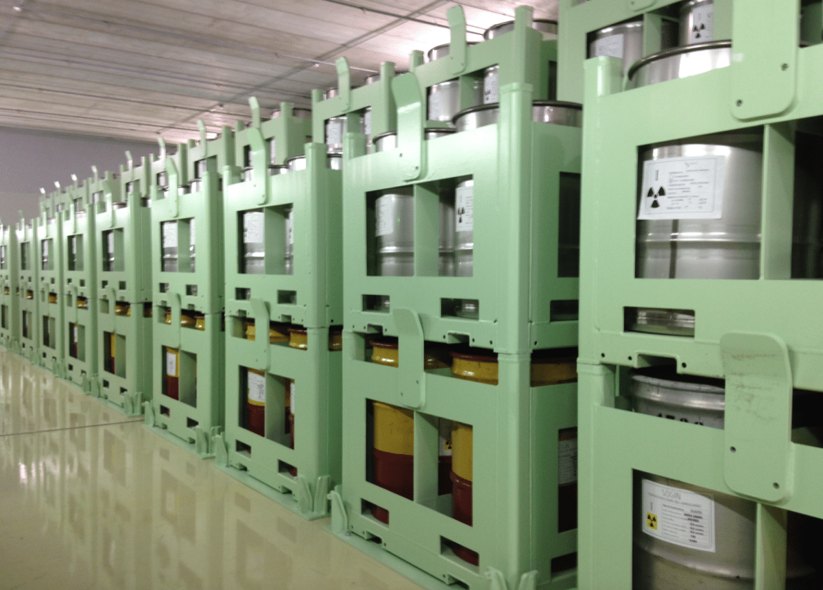 Centrale nucléaire du Garigliano (déchets nucléaires)