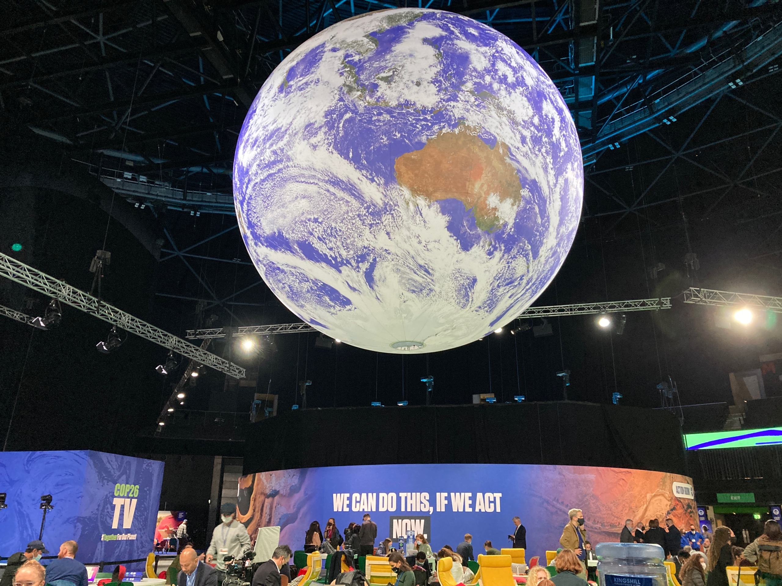 Globe terrestre COP 26