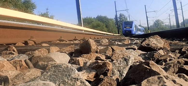 Voie de chemin de fer