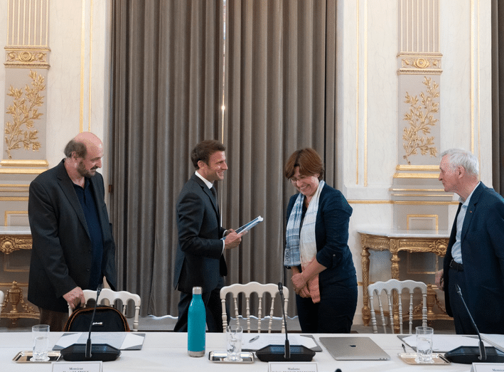Climatologues à l'Elysée