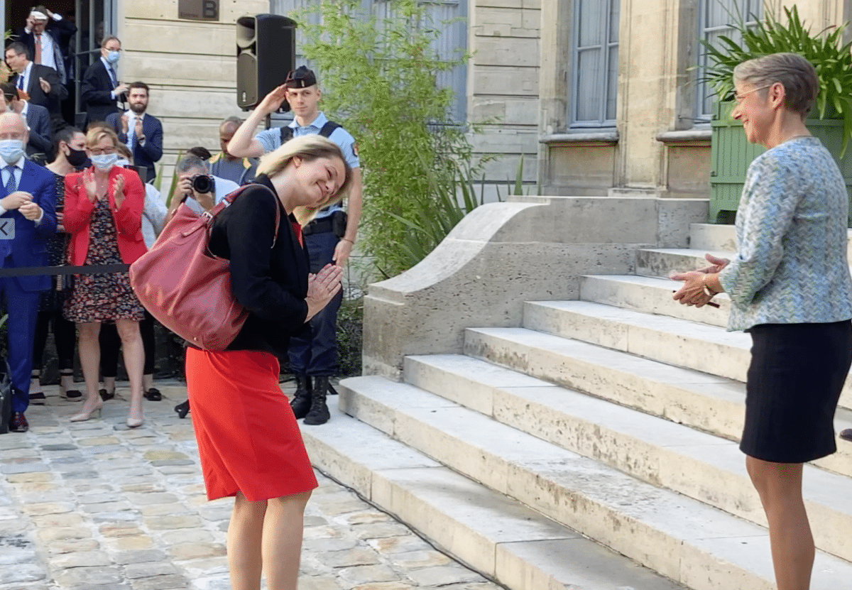 Barbara Pompili et Elisabeth Borne