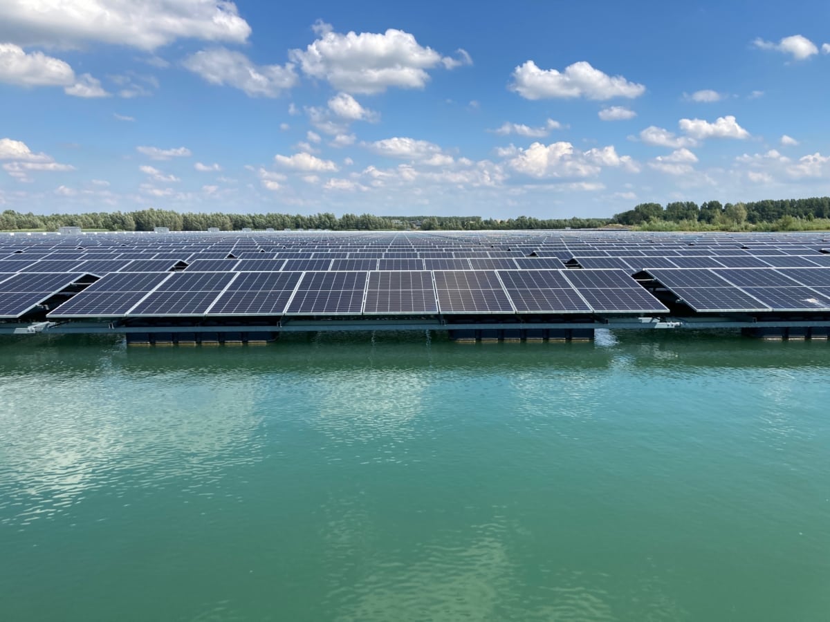 Centrale photovoltaïques flottante