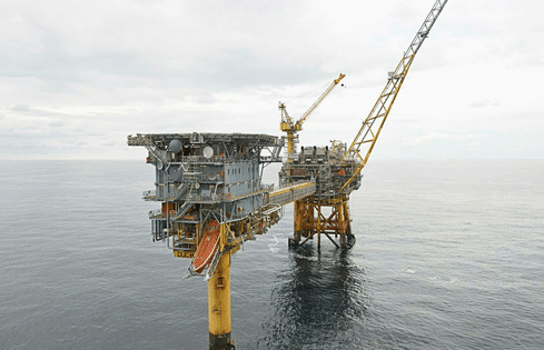 plateforme gazière