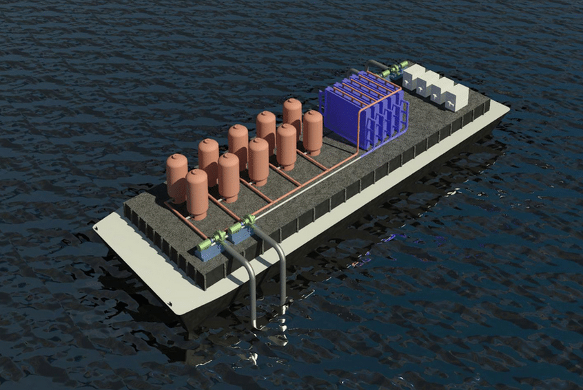 Captage direct de CO2 de l'océan
