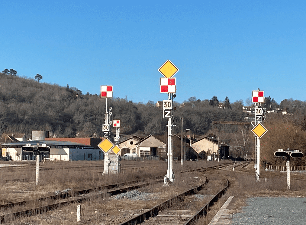 Voie de chemin de fer