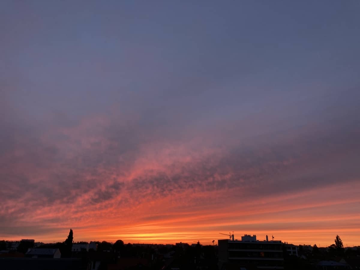 coucher de soleil
