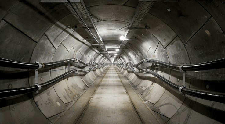 Interconnextion électrique souterraine