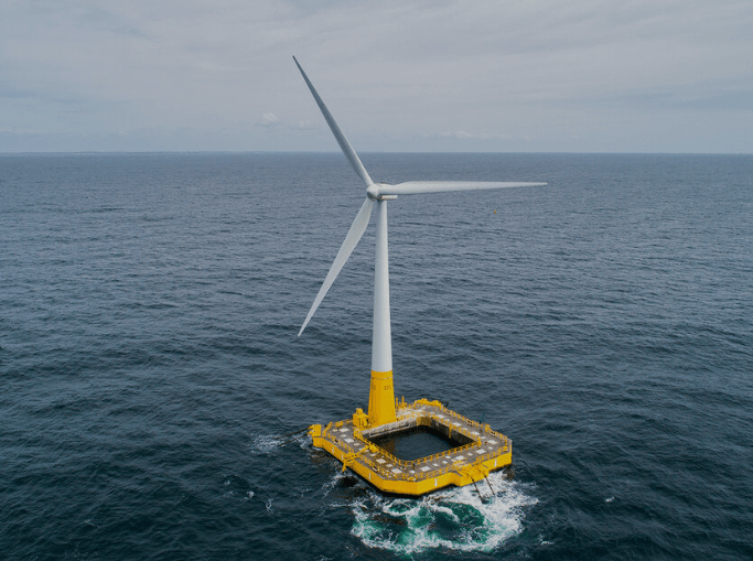 éolienne flottante