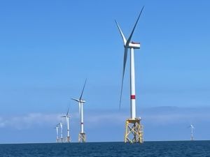 éoliennes marines, offshore, turbines, mer, Atlantique