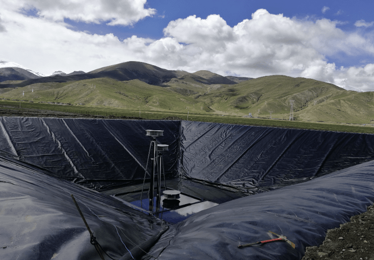 Installation de stockage de chaleur en fosse
