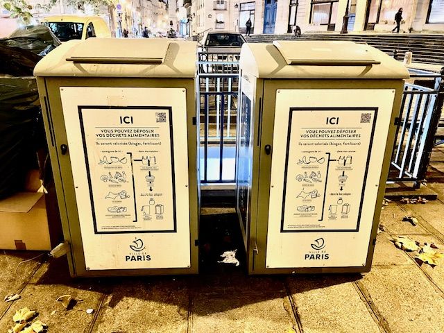 Bornes de collecte de déchets alimentaires