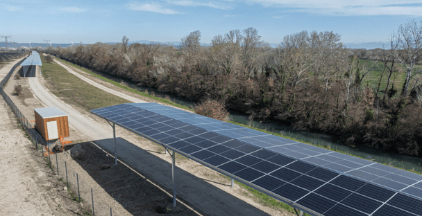 centrale solaire linéaire