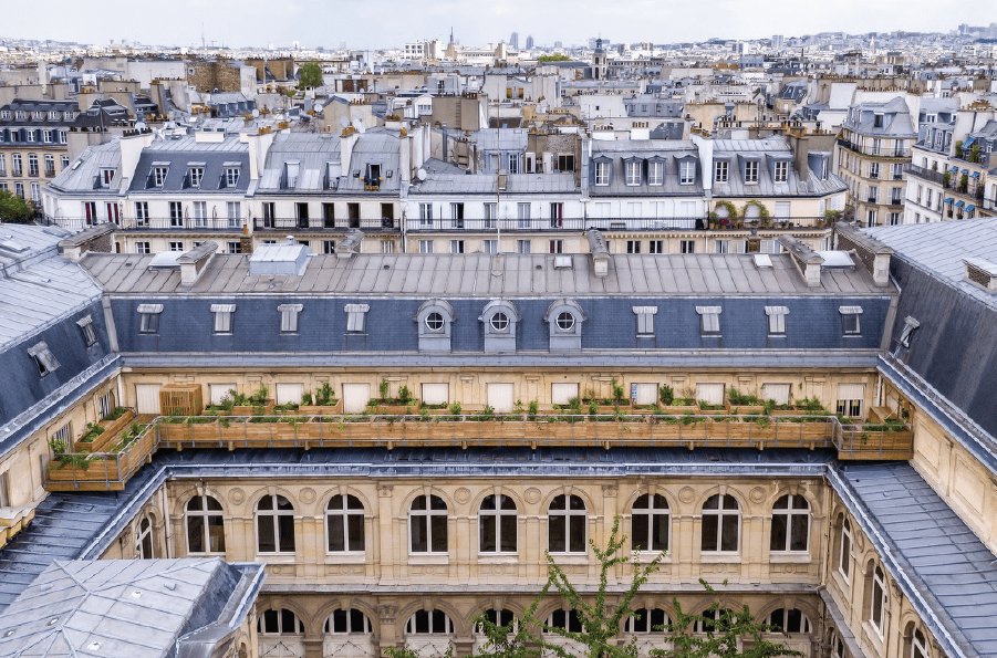 Toitures en zinc de Paris