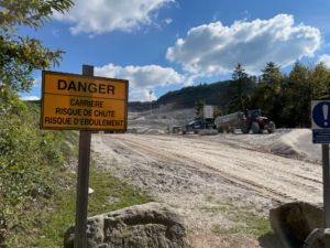 Carrière de kaolin de Beauvoir