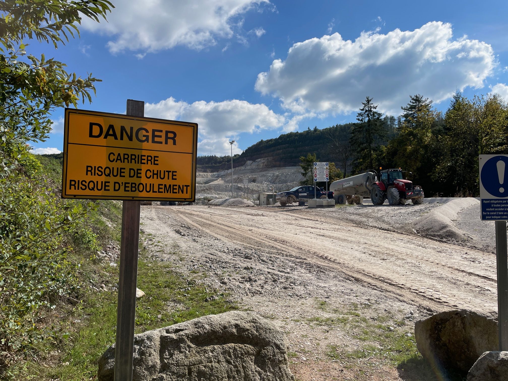 Carrière de kaolin de Beauvoir