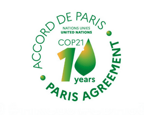 logo 10 ans d'accord de Paris