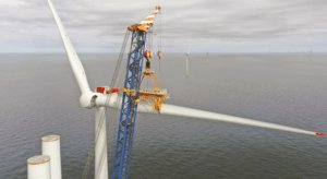 Installation d'une pale