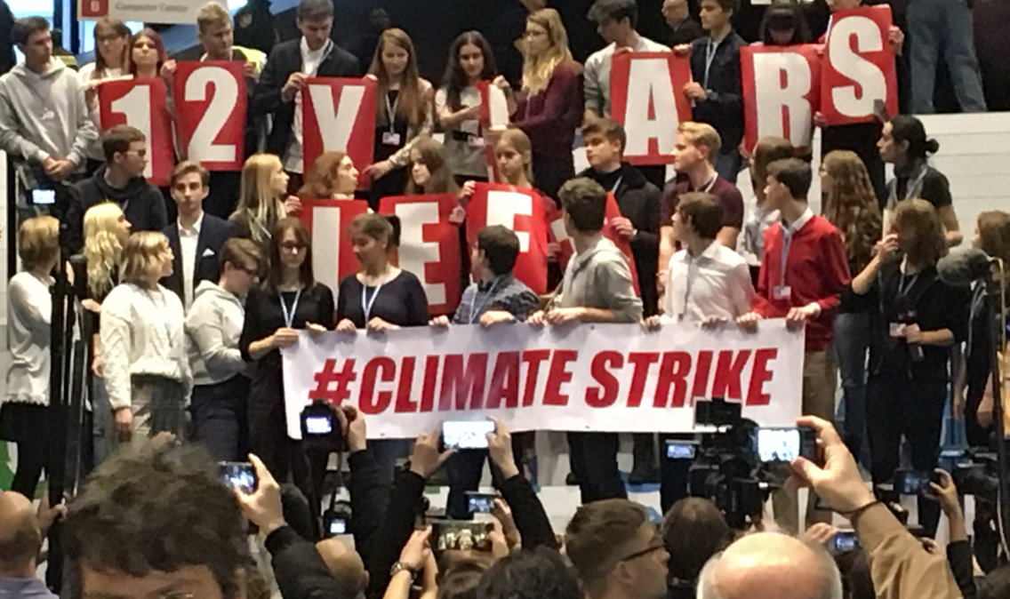 Jeunes activistes du climat