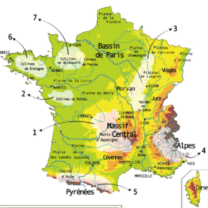 Carte des territoires refuges